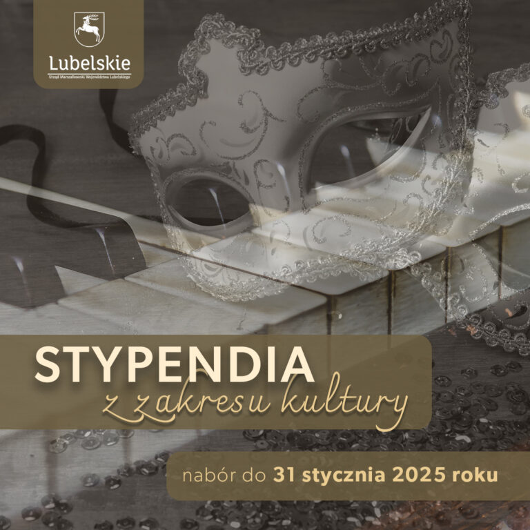 Stypendia marszałka dla młodych twórców kultury