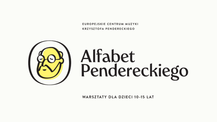 Alfabet Pendereckiego grafika