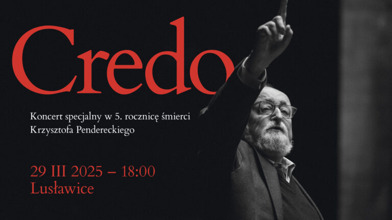 Krzysztof Penderecki Credo grafika