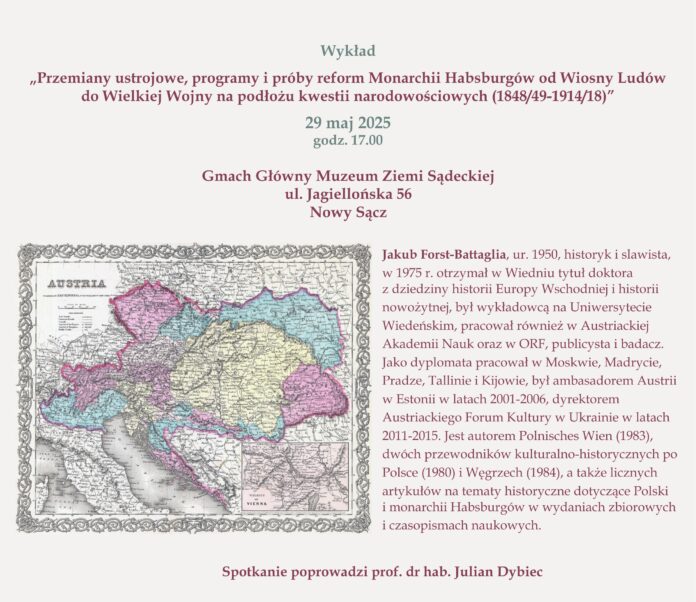 Grafika informująca o wykładzie
