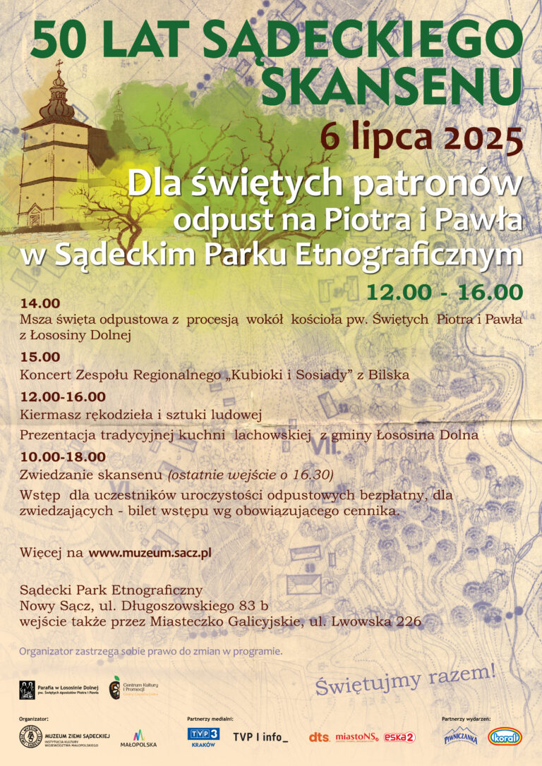 „Dla świętych patronów – odpust na Piotra i Pawła” w Sądeckim Parku Etnograficznym