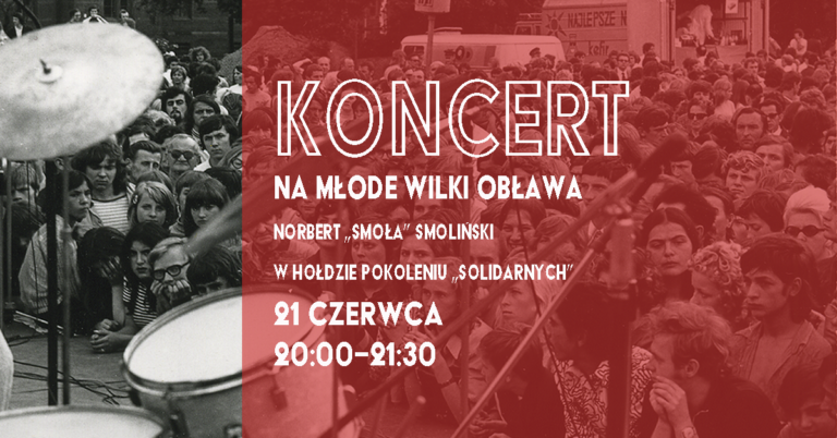 Koncert „Na młode wilki obława” – Norbert „Smoła” Smoliński w hołdzie Pokoleniu „Solidarnych”