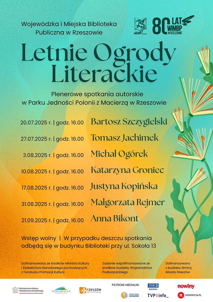 Letnie Ogrody Literackie