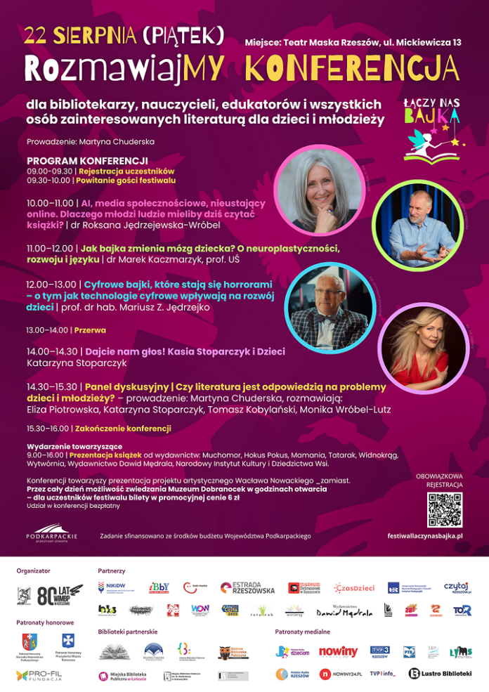 Grafika promująca konferencję Rozmawiajmy