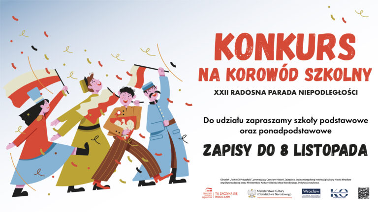 Konkurs na korowód szkolny podczas XXII Radosnej Parady Niepodległości