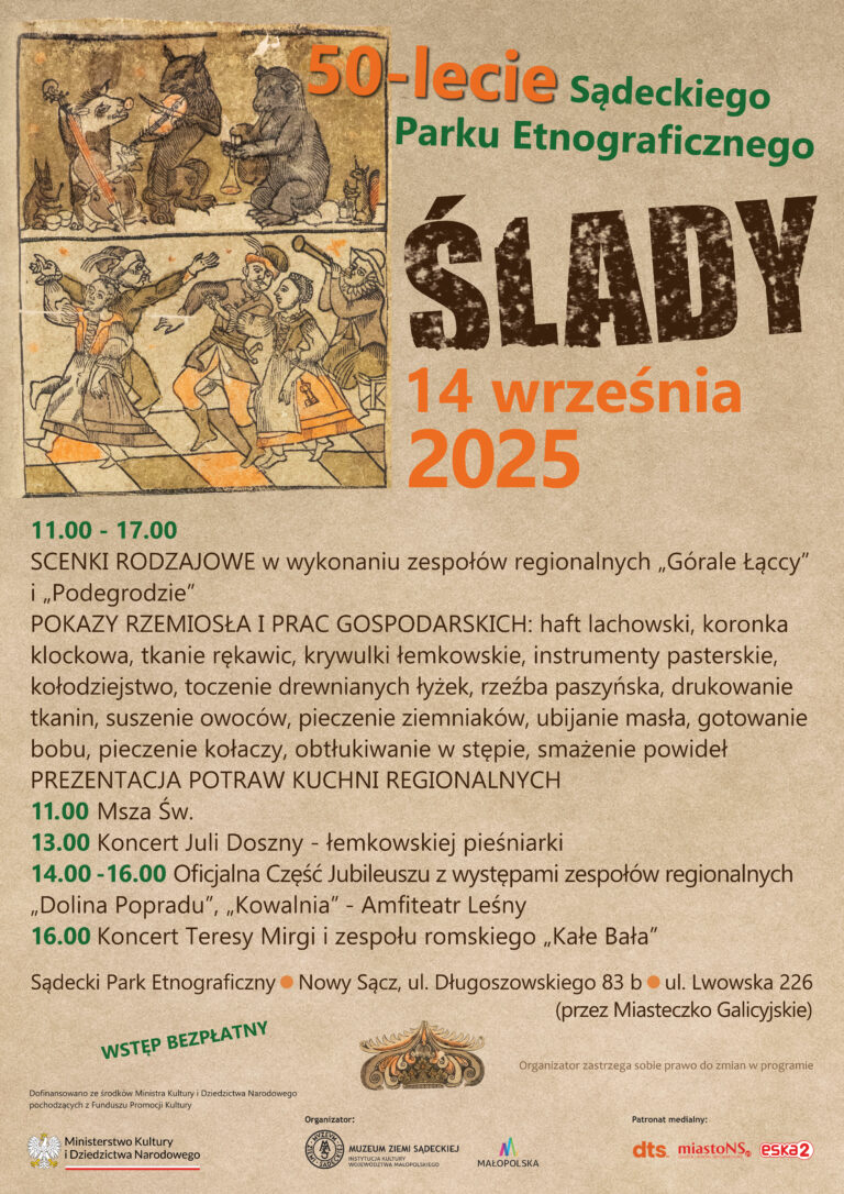 Plakat informujący o wydarzeniu.