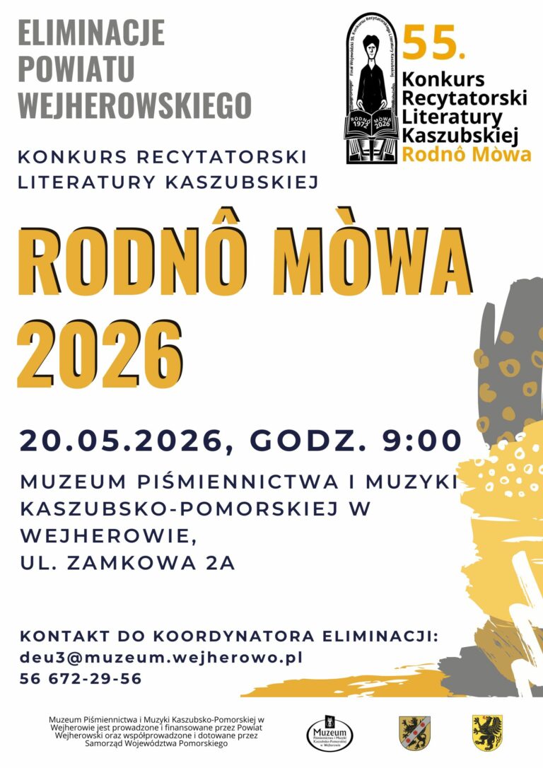 55 Konkurs Recytatorski Literatury Kaszubskiej ,,Rodnô Mòwa’’