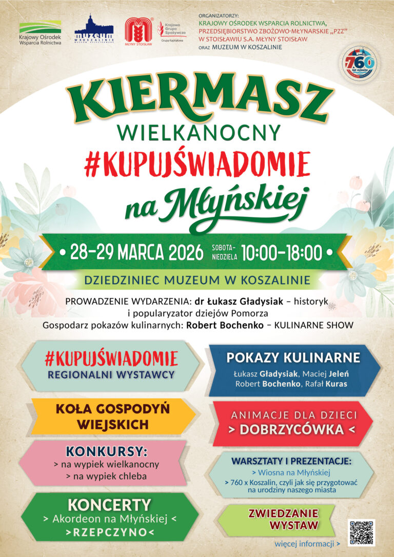 Kiermasz Wielkanocny # KupujŚwiadomie na Młyńskiej już w ten weekend w Koszalinie