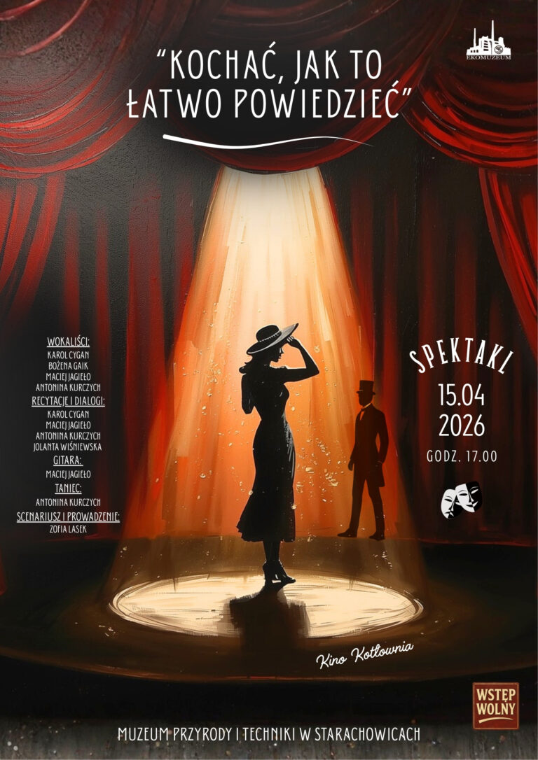 Spektakl słowno-muzyczny pt. „Kochać, jak to łatwo powiedzieć”
