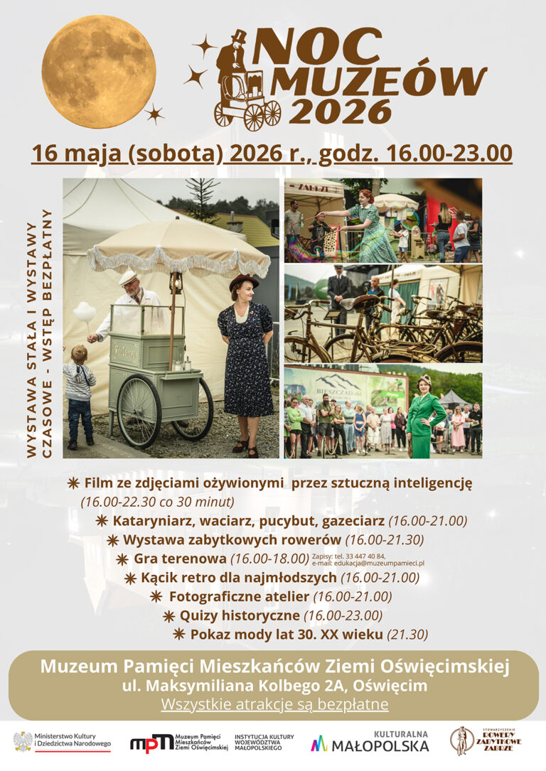 Noc Muzeów – cofnij się z nami w czasie o 100 lat