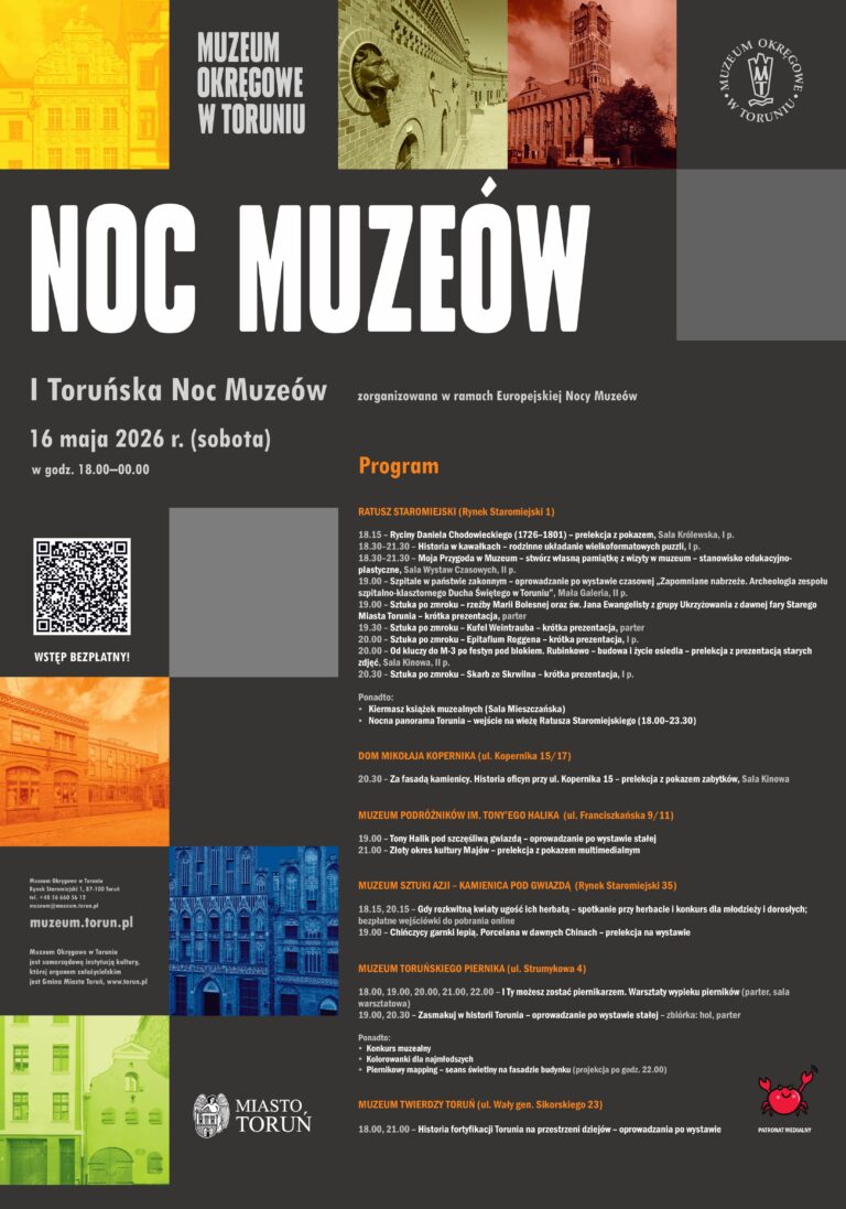 I Noc Muzeów w Muzeum Okręgowym w Toruniu