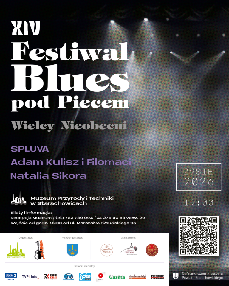 XIV Festiwal Blues pod Piecem – zakończenie wakacji w bluesowych rytmach i industrialnym otoczeniu.