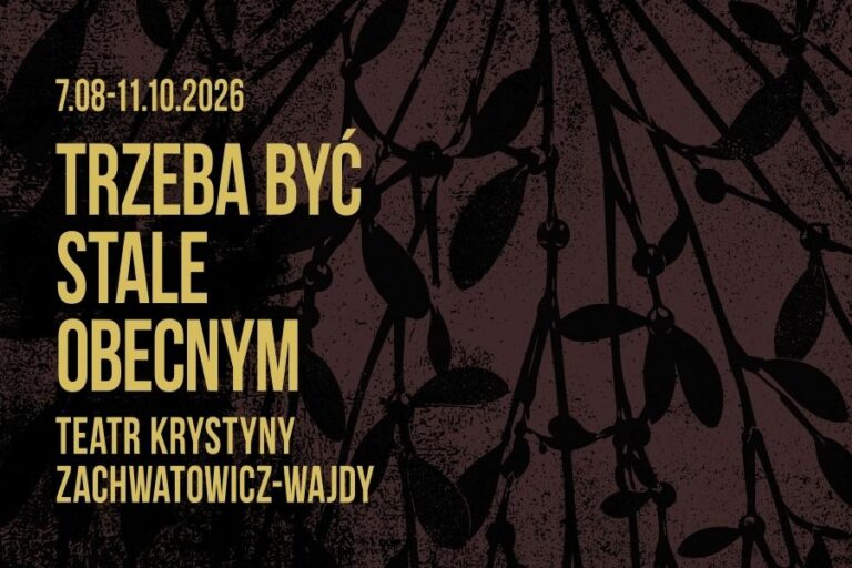Trzeba być stale obecnym. Teatr Krystyny Zachwatowicz-Wajdy