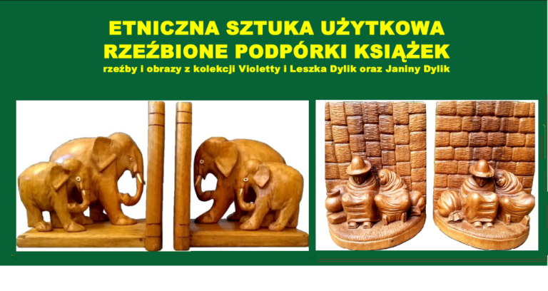 Rzeźby i obrazy z kolekcji Violetty i Leszka Dylik oraz Janiny Dylik